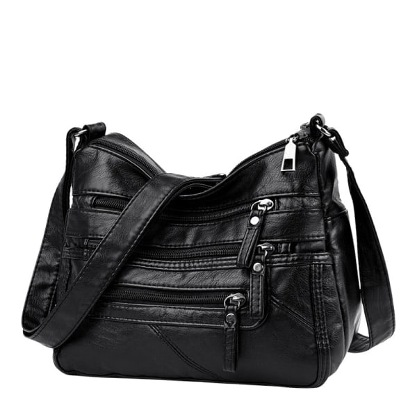 Naisten olkalaukku PU-nahkaa, Messenger-laukku, lompakko, naisten crossbody-laukku
