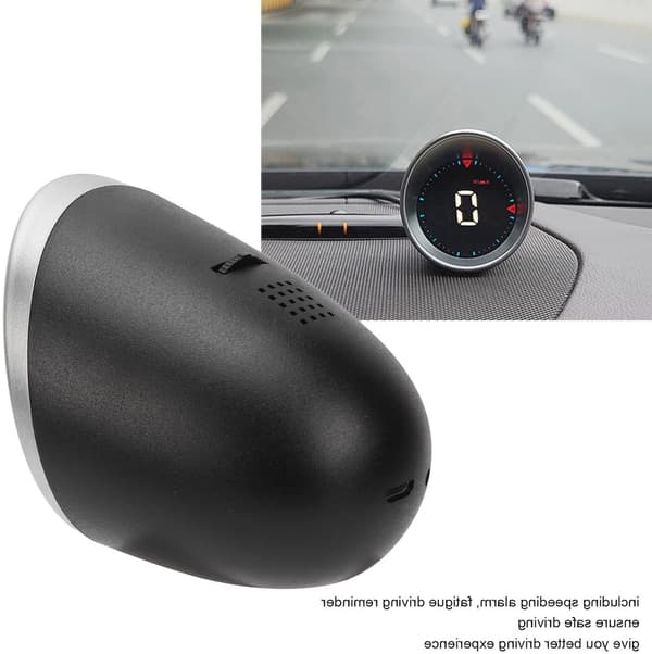 Digital head-up display speedometer - multifunksjonell med alarmfunksjon - kompakt design