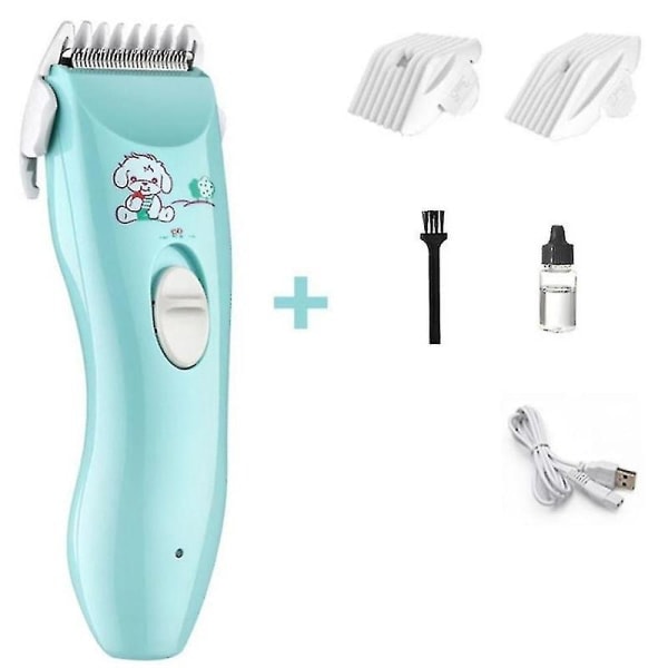 Babysaks - Keramisk Elektrisk Hårtrimmer til Børn - Stille og Sikker Design - Nem at Bruge