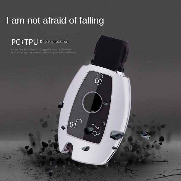 Pc Key Case Nyckelring För CES Klass Bilnyckel Skyddande Fodral Biltillbehör([HK])