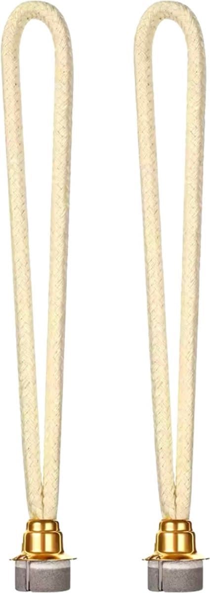 ING 2 veker med steiner - (Stor/18 cm lang)