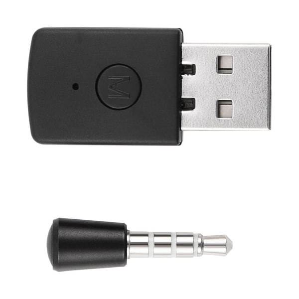 Mini USB 2.0 Bluetooth 5.1 Adapter/Dongle, Mottaker og Sender for PS4/PlayStation