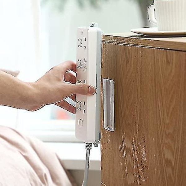 Selvklæbende strømstikholder, stikkontakt holder, strømstik, overspændingsbeskyttelse