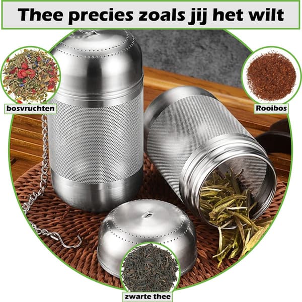 ING te-si til løs te, tefilter til løs te