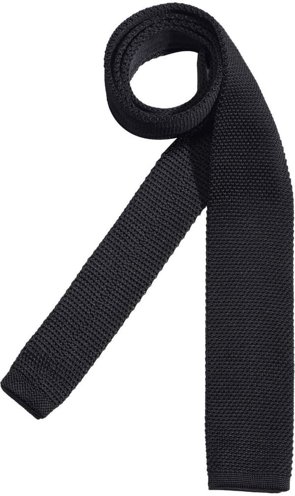 Håndlaget strikket slips for menn