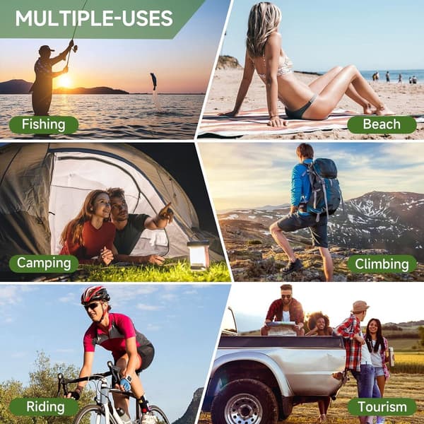 ING 20L Solardusjpose - Bærbar Vannpose Dusjpose - Kamuflasje
