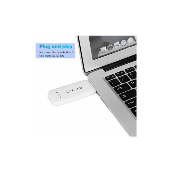 4G LTE USB Netværksadapter, Trådløs WiFi Hotspot Router, USB Modem med WiFi inkluderet