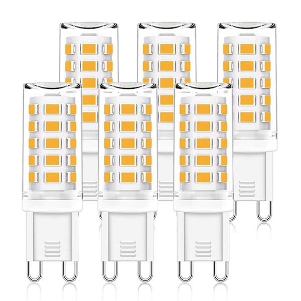 G9 LED pærer, varm hvid 3000K 5W G9 LED, 10-pak