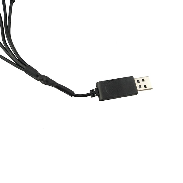 Foldbar Quadcopter Tilbehør Li-ion Batteri 1 Til 5 Opladningskonverteringskabel Flyer Multilader