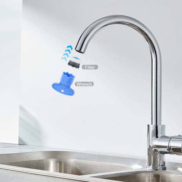 ING Kranfilterset, Vattenbesparande, 10-pack, PVC-material