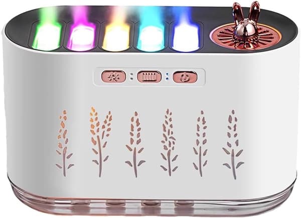 ING Stemmestyret luftfugter, lydløs aroma diffuser til soveværelset med forstøver