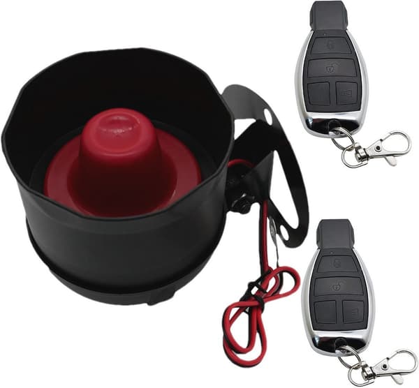 Tyverisikring Bilalarmsystem med Lyd - 12V Tyveriforebyggelse