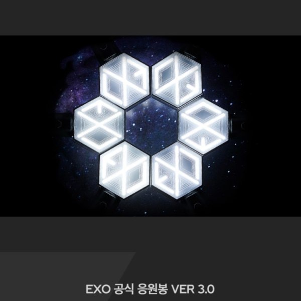 EXO Virallinen Valokeppi Ver.3 Väriä Vaihtava Valokeppi