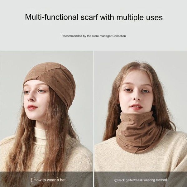 4-pack halsduk hatt skydd mot kyla varm hals skydd