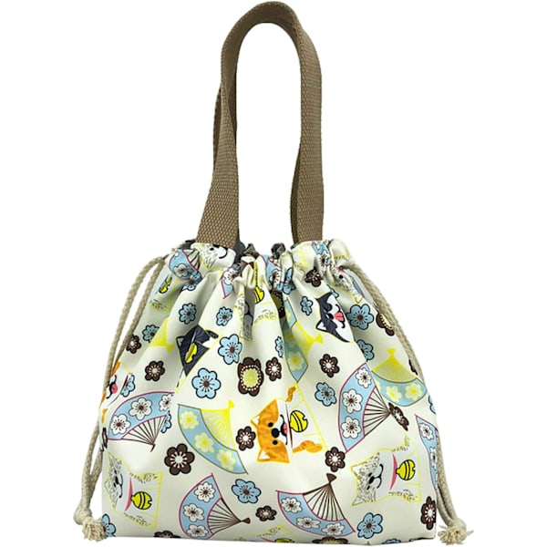 Mini bento bag lunsjpose gjenbrukbar liten