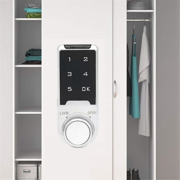 Digitala envägsdödbultar, knappsatslås, elektronisk knappsats enkelcylindrig dödbult, digital kombination([HK])
