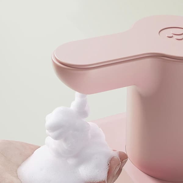 ING Automatisk Skumsåpedispenser Håndfri Veggmontert Baderomssåpedispenser 13.5oz 400ml