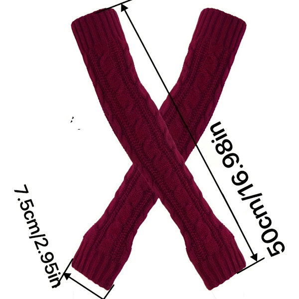 Damärmar - Tumhål - Ull - Ärm - Vit
