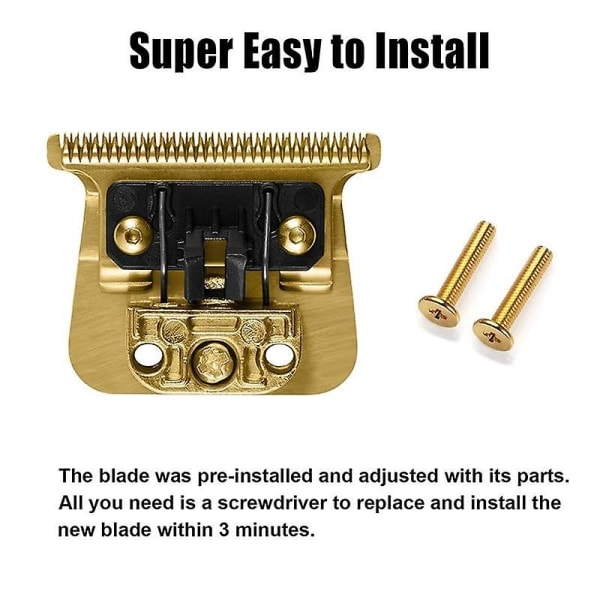 Udskiftningsblad Babylisspro Fx787 & Fx726 Trimmere, Guld