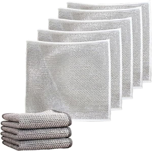 5-pack - Repfri disktrasa i metalltråd - 20 x 20 cm