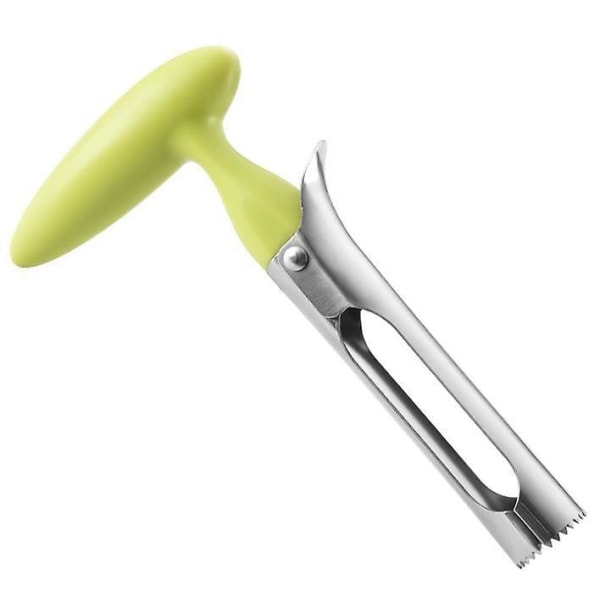 Grön äppelurtagare, äppelurtagare med ABS-handtag och blad i rostfritt stål, urtagare([HK])