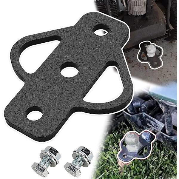 Passer til plæneklipper 3-vejs ATV-træk, trækadapter med boltmodtagertræk til golfvogn havetraktor montering