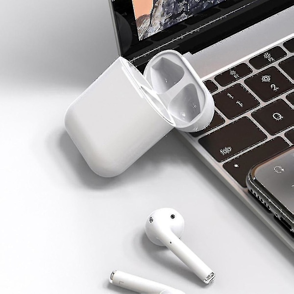 Airpod 2: Trådlösa öronsnäckor, Vattentäta, Bluetooth-kompatibla Hörlurar med Mikrofon