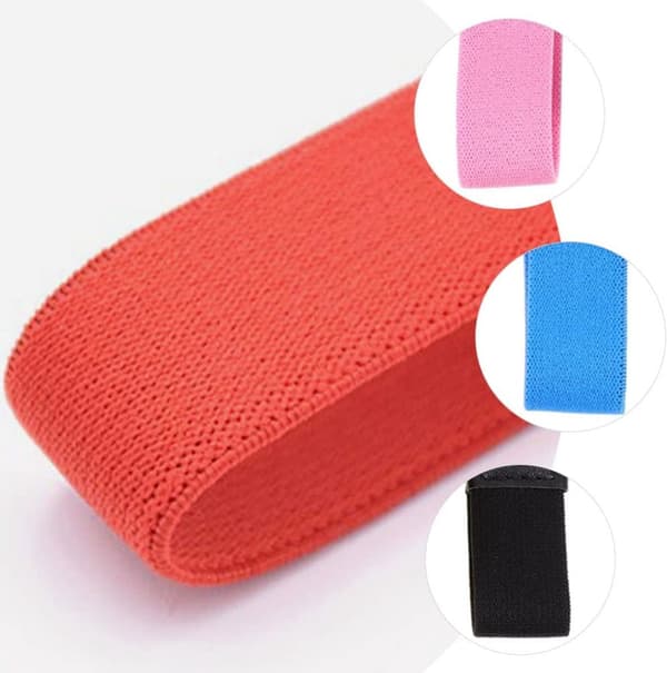 Bento-bokser med elastiske stropper, 4-pakning, for sikre og forseglede bento-bokser.