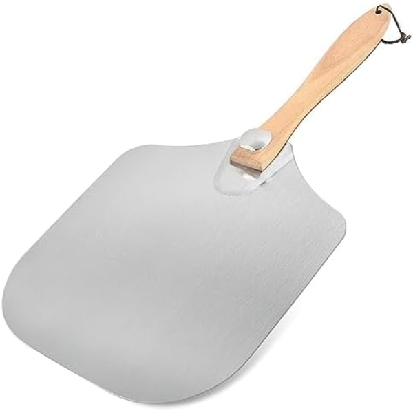 Aluminum Pizza Shovel with Folding Wooden Handle, Pizza Shovel Folding Pizza Shovel Pizza Spatula