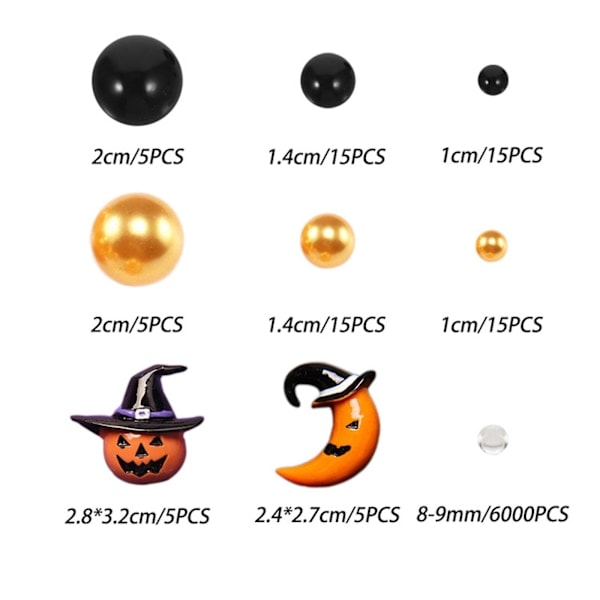 Halloween Vasefyll Halloween Dekorasjon Høytidsdekorasjon Pynt
