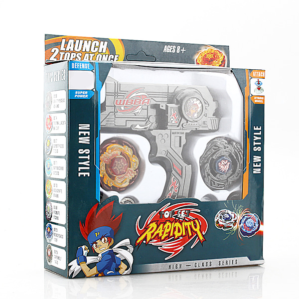 BeybladeHybrid Metal Fusion Beyblade Rapidity Fight Masters Lekegave BLK