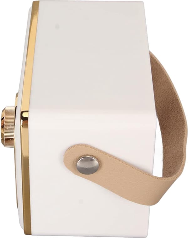 Retro Bluetooth-kaiutin - Retro-kaiutin - Bluetooth 5.0 - Extra basso - Valkoinen