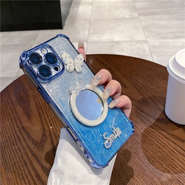 iPhone 15 Pro telefoncover med makeupspejl