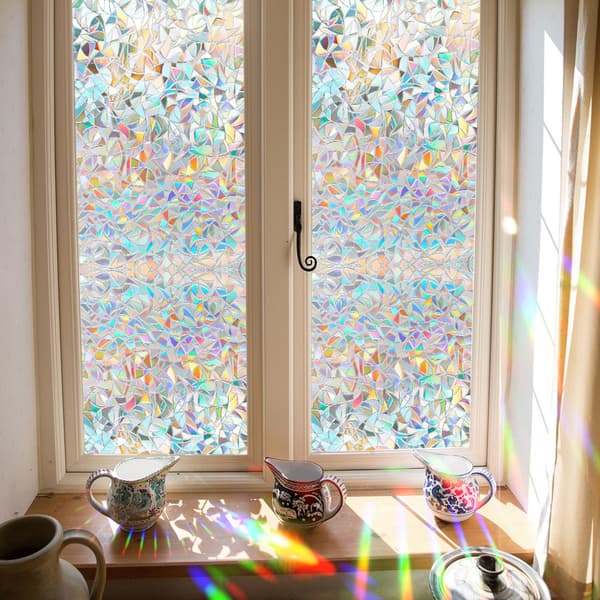 Self-adhesive window film for privacy with pattern - 60x400cm