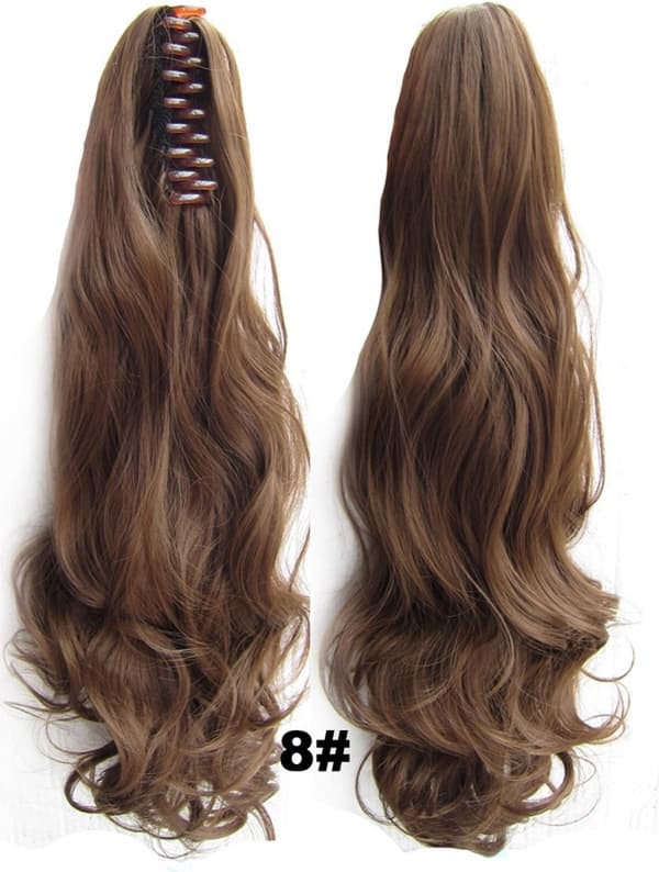 Brasiliansk Hestehale, Bølget Hestehale Extensions – Sort 1#Sort