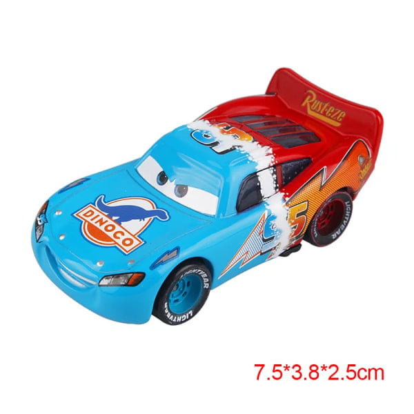 Disney Pixar Cars Model Biler Legetøj til Børn Dobbelt Farve Fantastisk McQueen