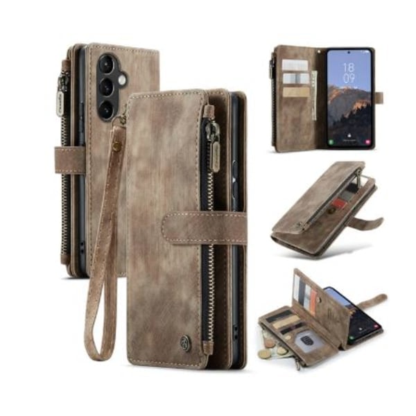 Caseme c30 suojakotelo iPhone 12/12 Pro puhelimelle, ruskea ruskea
