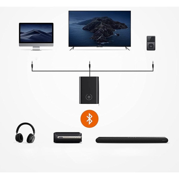 Bluetooth-adapter 2 i 1 sender/mottaker adapter lyd 5.0