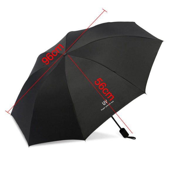 UV automatisk paraply regn og sol foldbar paraply, lavet af