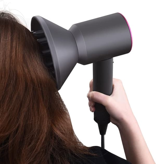 Locktångsstylertillbehör lämpligt för Dyson Supersonic hårtork - hårtork multifunktionellt munstycke tillbehör diffuser