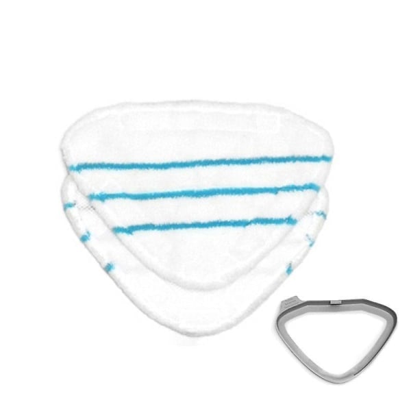 Mikrofiberångmoppöverdrag Ångtillbehör Universal Triangel Tvättbara Trasor (3-pack)