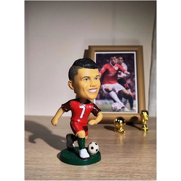 Jalkapalloklassikko Nro 7 Hahmo, Super Jalkapallotähti Cristiano Ronaldo Hahmo, Maailman Paras Jalkapalloilija Jalkapallolahja