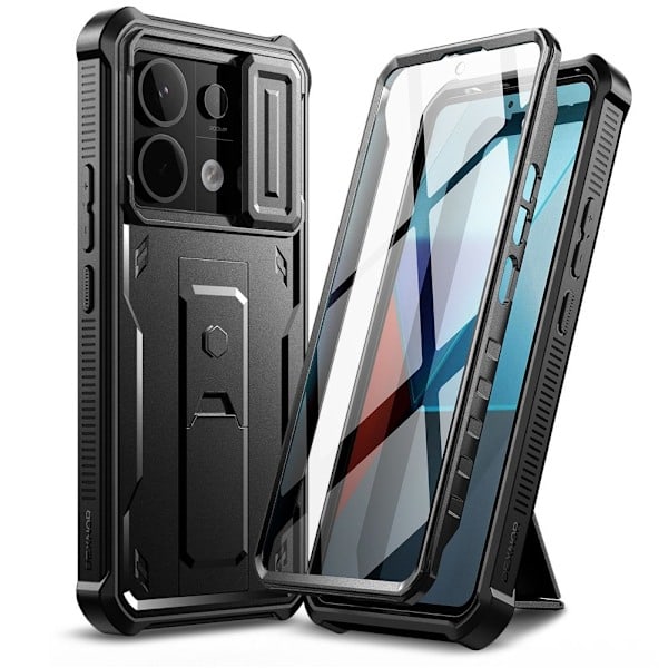 Tech-Protect Xiaomi Redmi Note 13 Pro 5G Suojakuori Kevlar Cam+ Musta