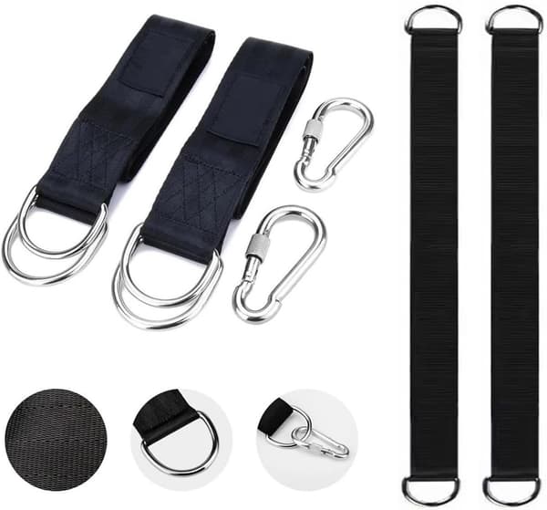 Todelt - Svingstropp - 50cm - Svart