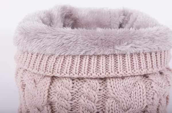 ING Vinter Halsvarmer - Varm Halsvarmer - Unisex - Rosa