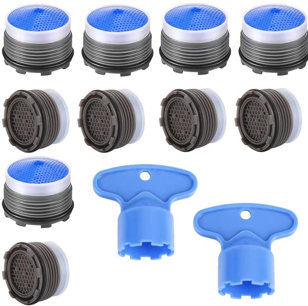 ING Kranfilterset, Vattenbesparande, 10-pack, PVC-material