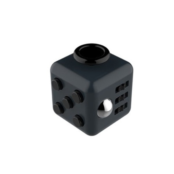 Pull Up Dice Fidget Cube, Svart
