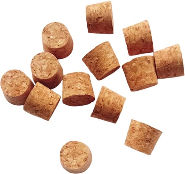 COUNT 10 korkpropper, rødvinspropper, god forsegling, træ, genanvendelige