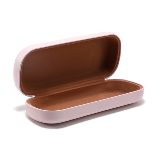ING Brilleetui - PU - 16 x 6,4 x 3 cm (lys rosa)
