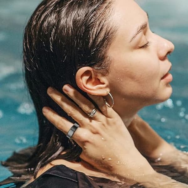 ING Smart Ring Helse Tracker, Bluetooth Fitness Tracker Ring med Søvnmonitor, Skritteller, Video Scrolling, Kamera Fjernkontroll, IP68 Vanntett